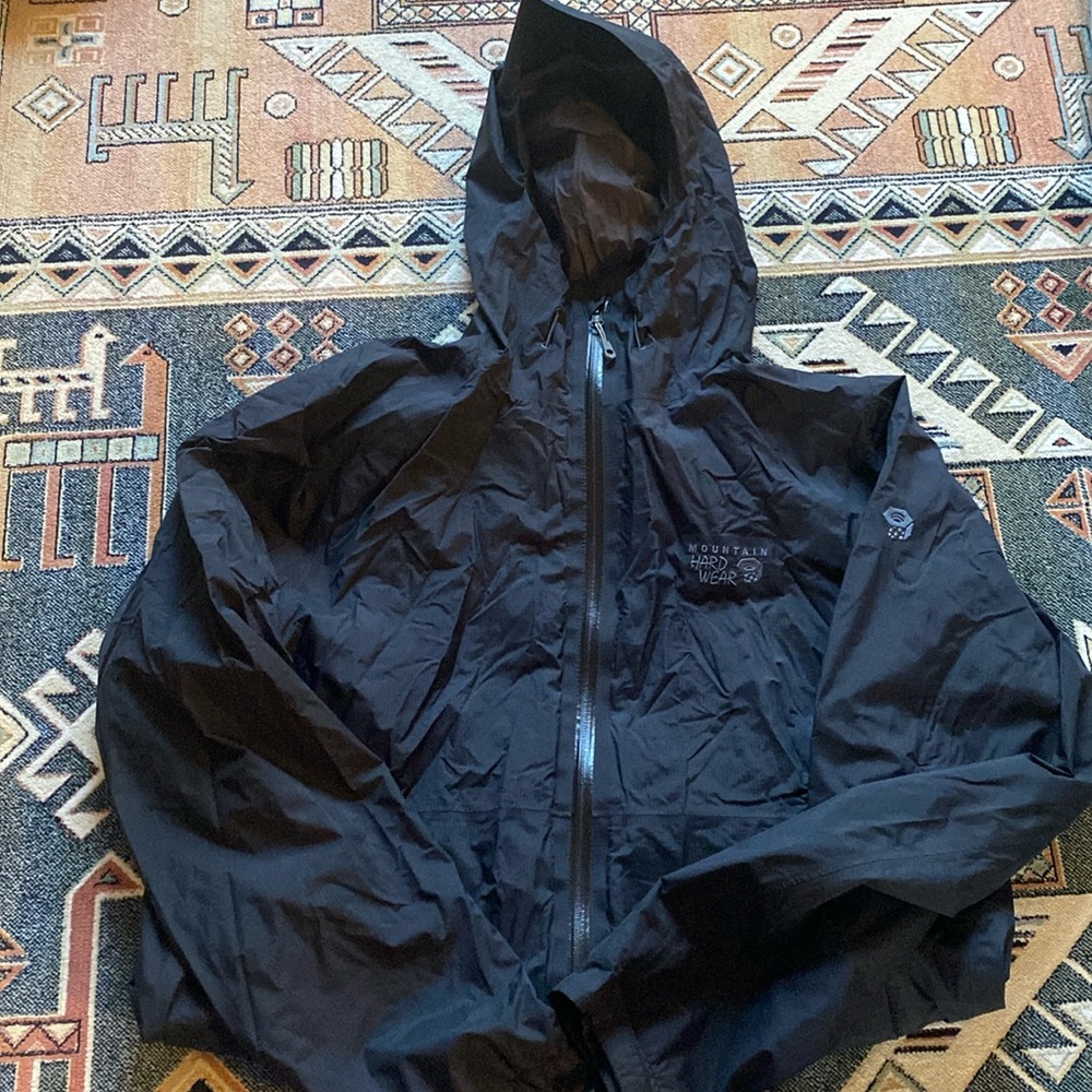 Men’s Black Mountain Hardware Rain Jacket
